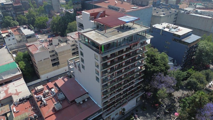 1 Hour construction drone flight