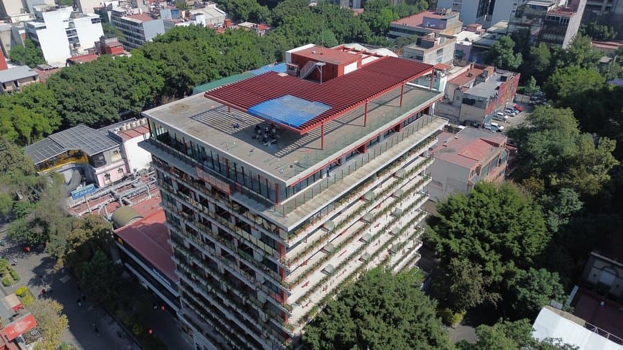 1 Hour construction drone flight